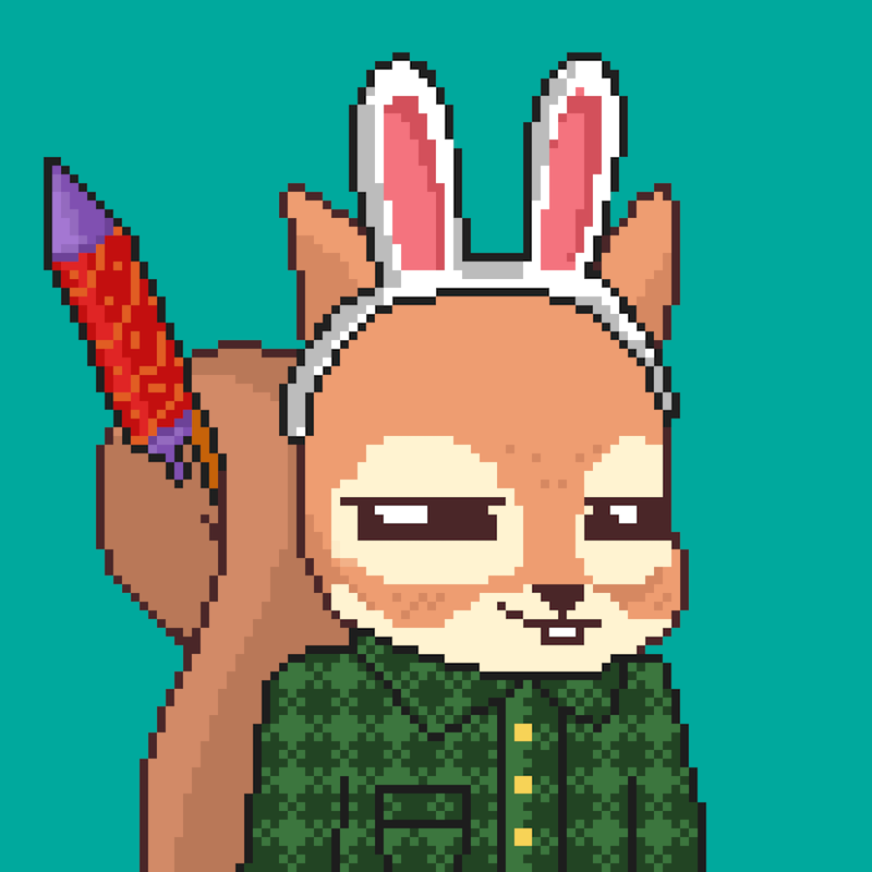 Pixel Squirrels #737